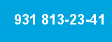 931 813-23-41